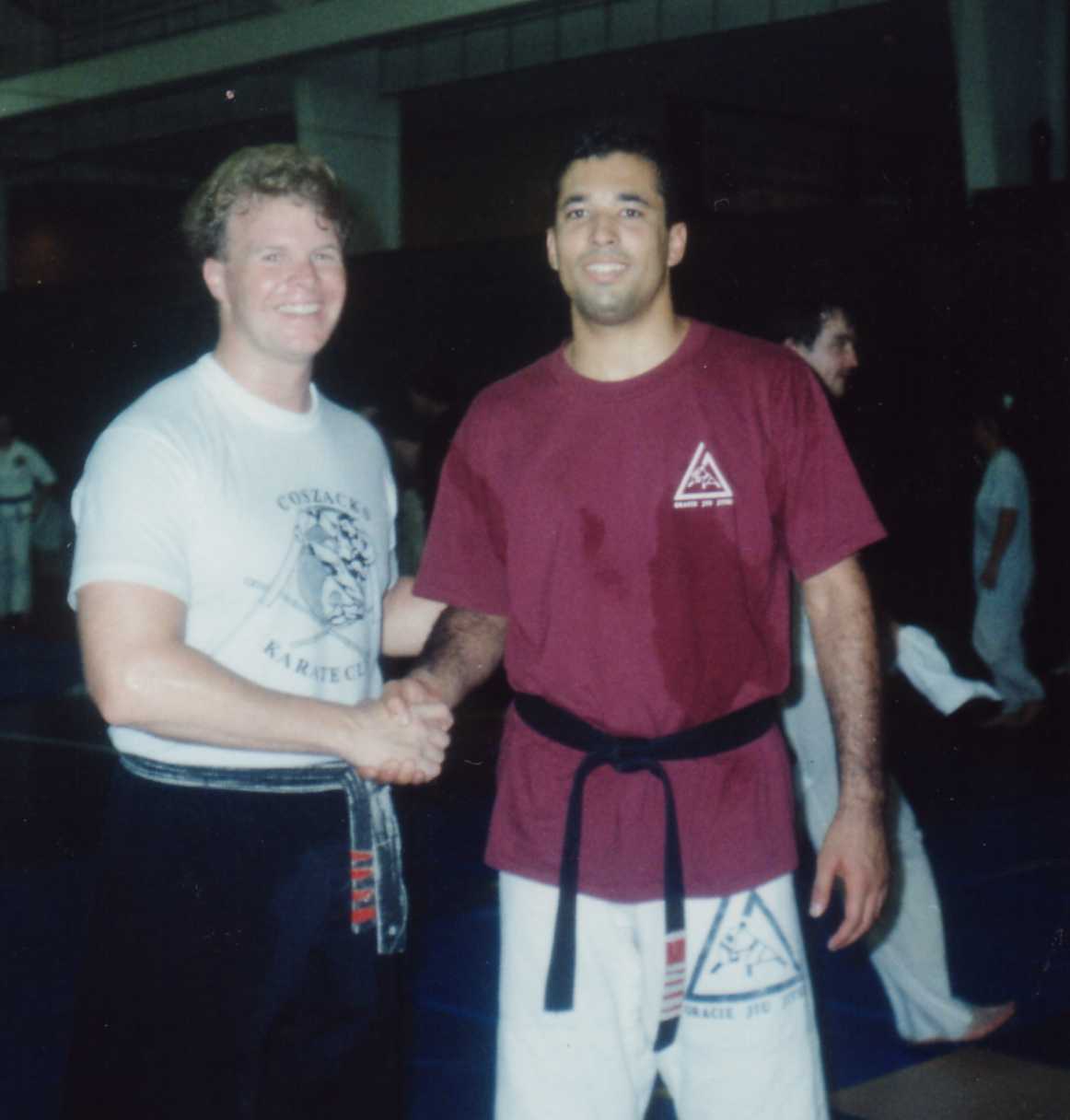 Master Hardwick with Hoyce Gracie-Brazilian Jujitsu Champion of Ultimate Fighting Contest